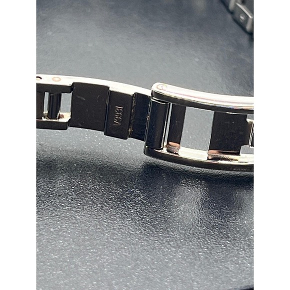 Movado Authentic Folio Museum Two-Tone‎ Watch Black & Gold Ref. 81.E4.9812 main image 5
